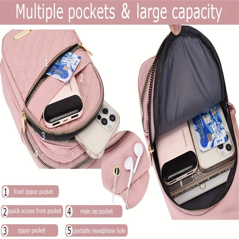 Crossbody Bag On Chest